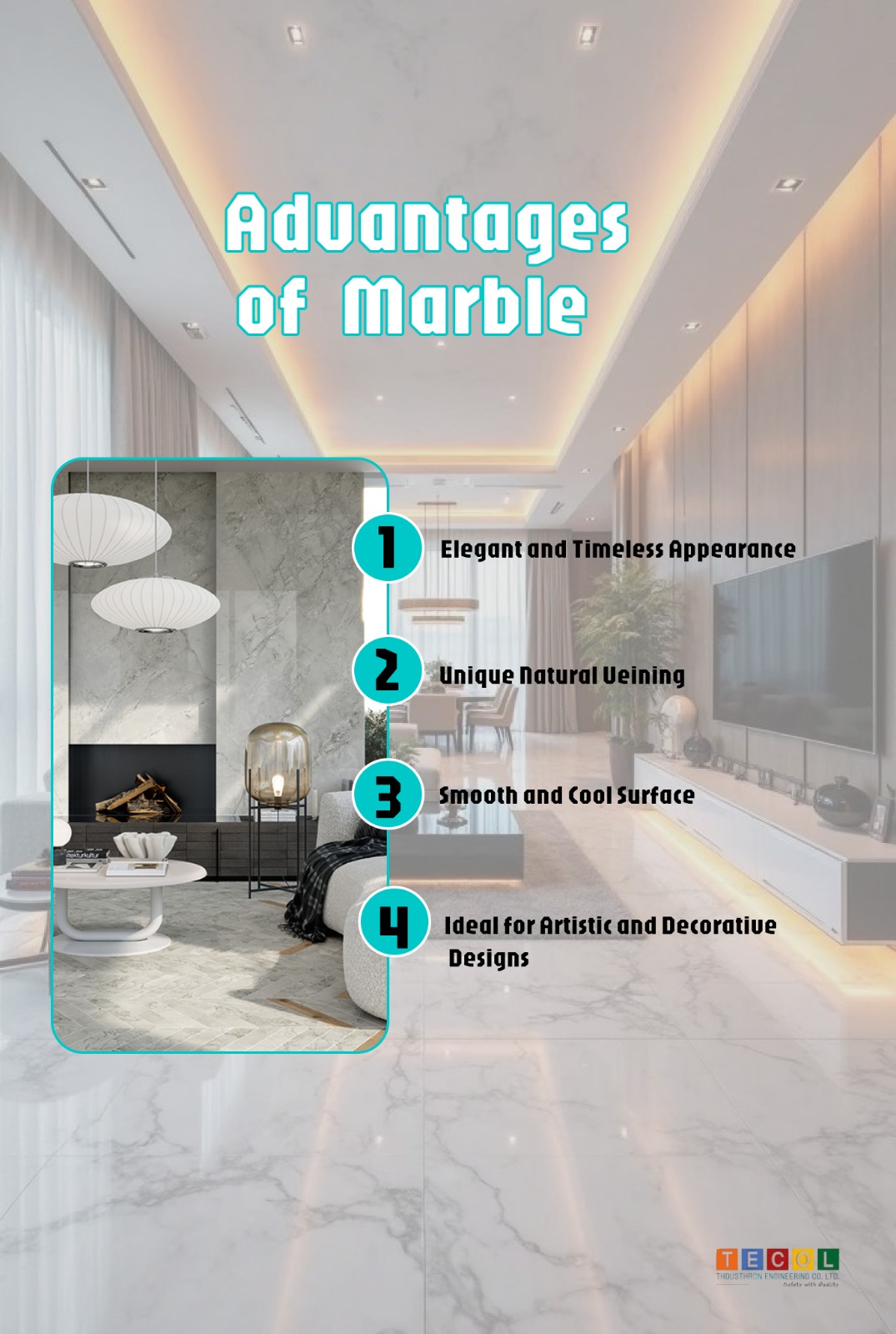 advantage of marble
