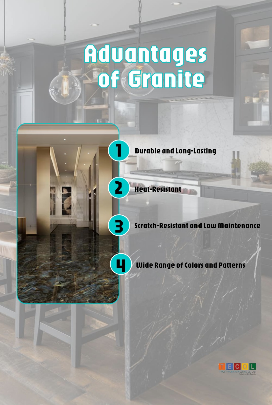 advantages of granite 