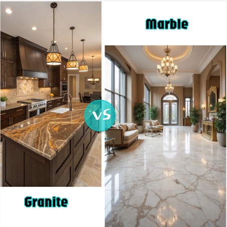 Key Differences Between Marble and Granite