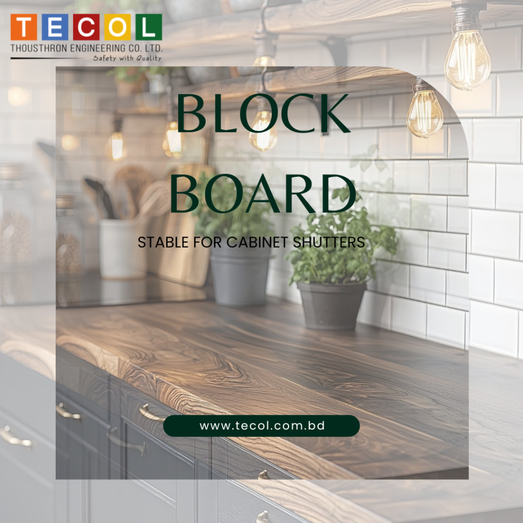 Block Board – Stable for Cabinet Shutters