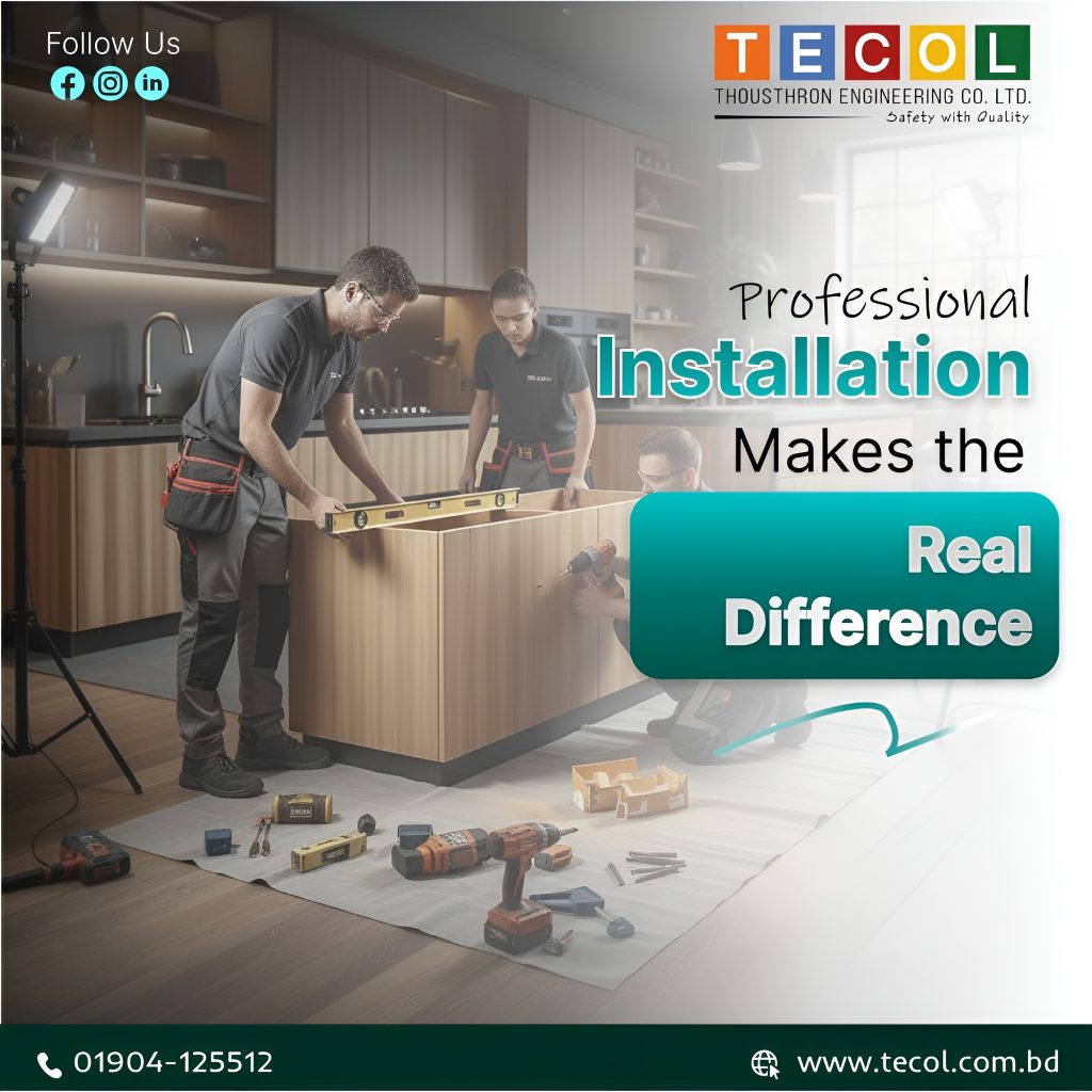 Professional Installation Makes the Real Difference