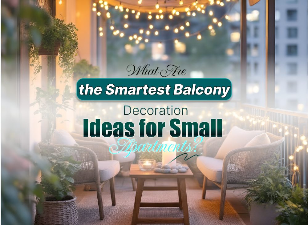 What Are the Smartest Balcony Decoration Ideas for Small Apartments