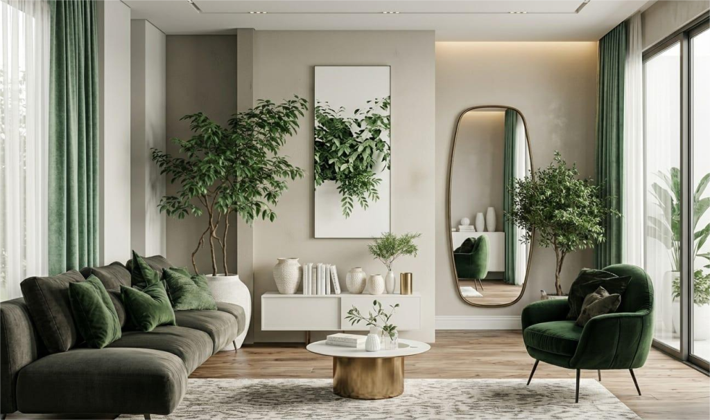 Use Mirrors to Enhance Space & Light