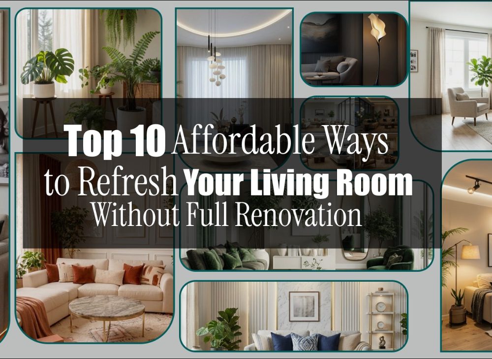 Top 10 Affordable Ways to Refresh Your Living Room Without Full Renovation